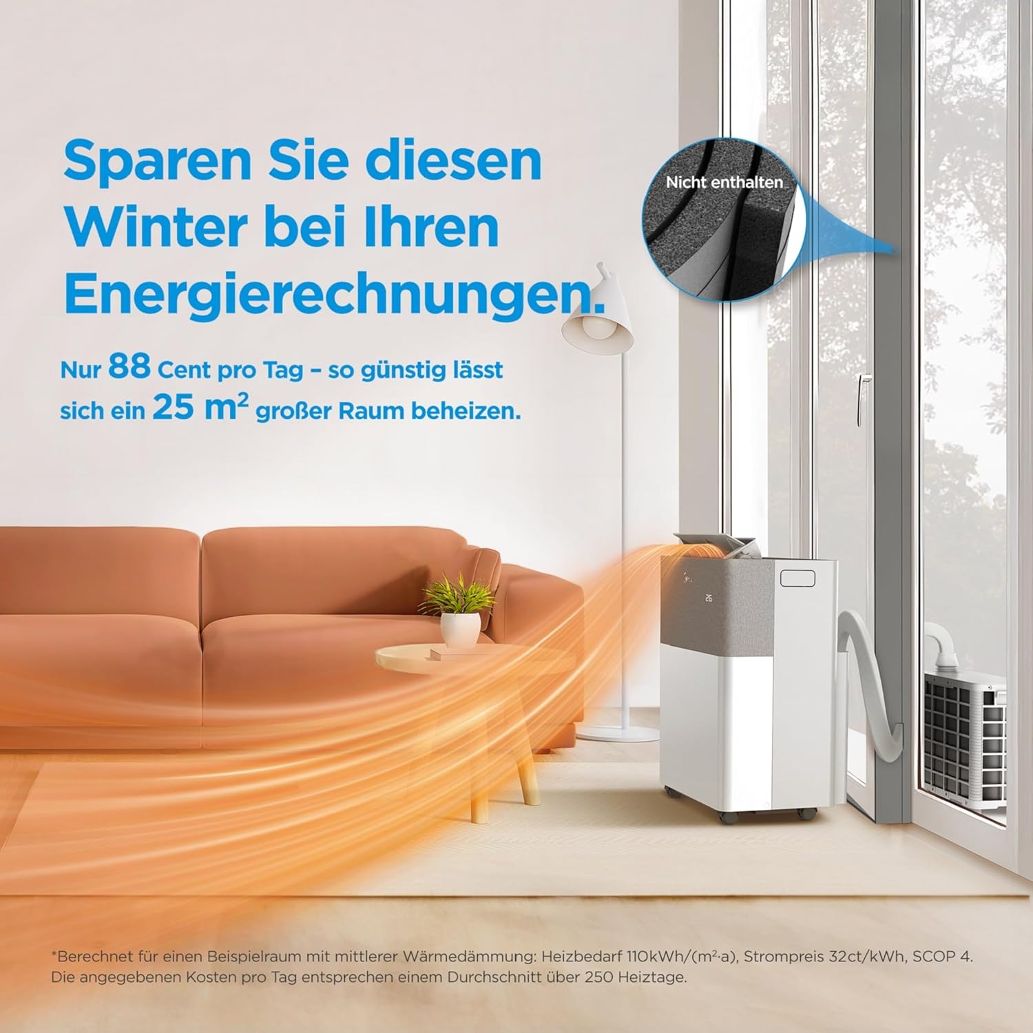Midea Portable Split Air Conditioner PortaSplit 12,000 BTU / 3.5kW